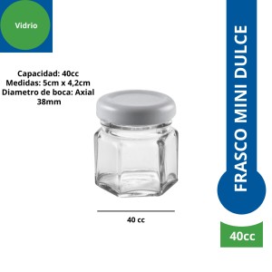 MINIDULCE 40cc B/AXIAL C/TAPA 38